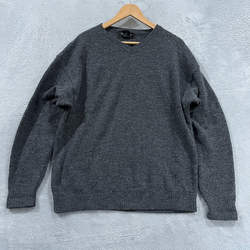 Vintage Alberto Danti Sweater Mens Large Wool Pullover Crew Grandpa Italy‎ 90s